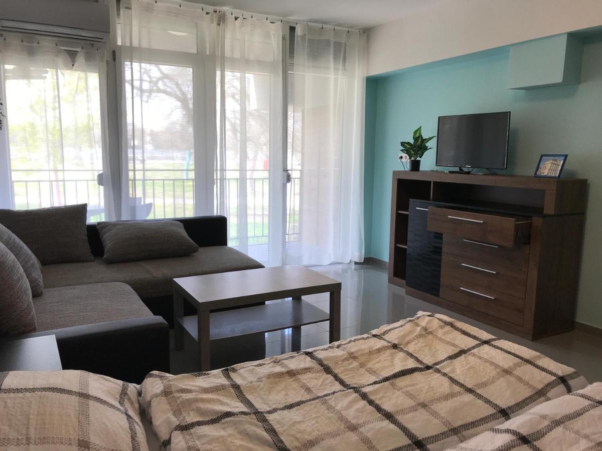 セゲドTisza Gyongye Apartmanhazアパートメント エクステリア 写真