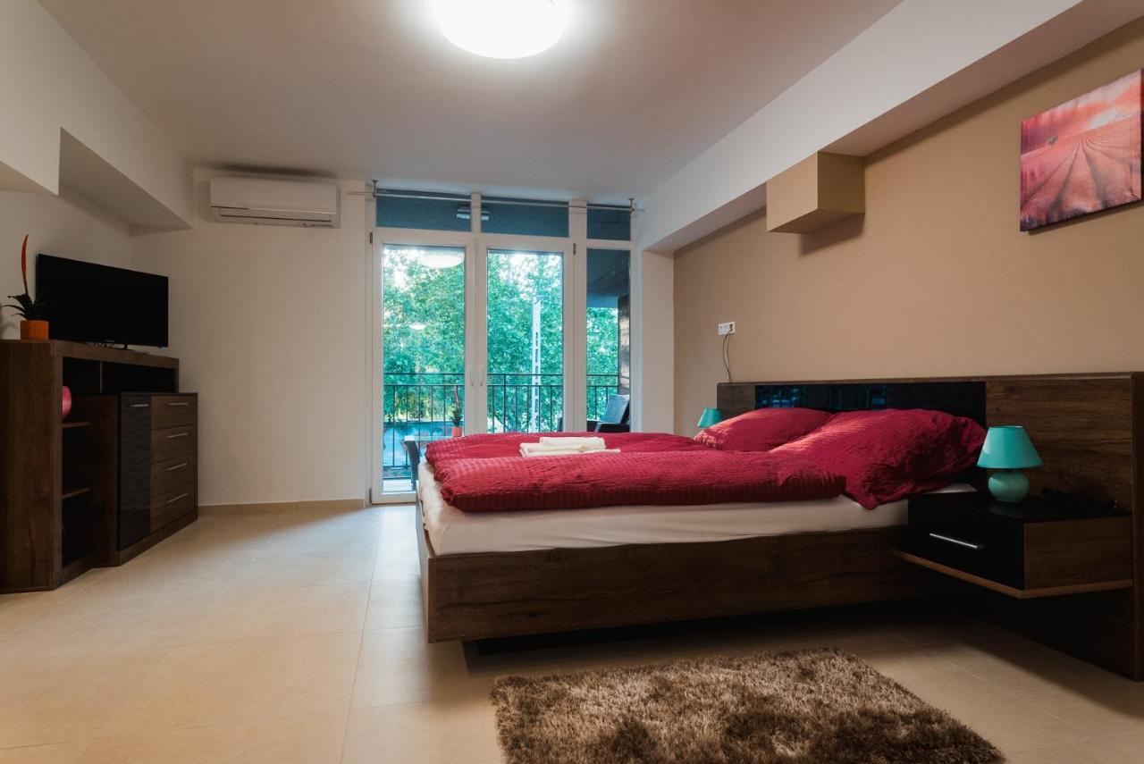 セゲドTisza Gyongye Apartmanhazアパートメント エクステリア 写真
