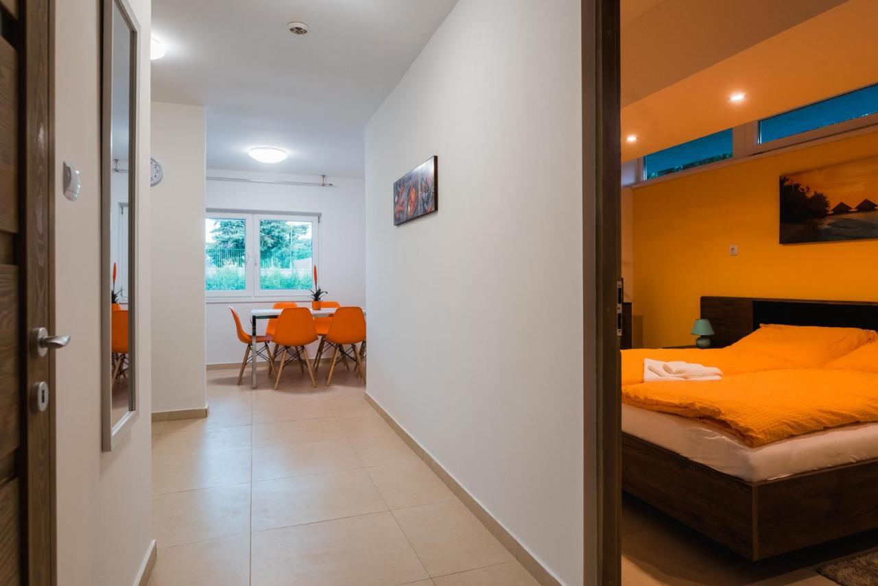セゲドTisza Gyongye Apartmanhazアパートメント エクステリア 写真